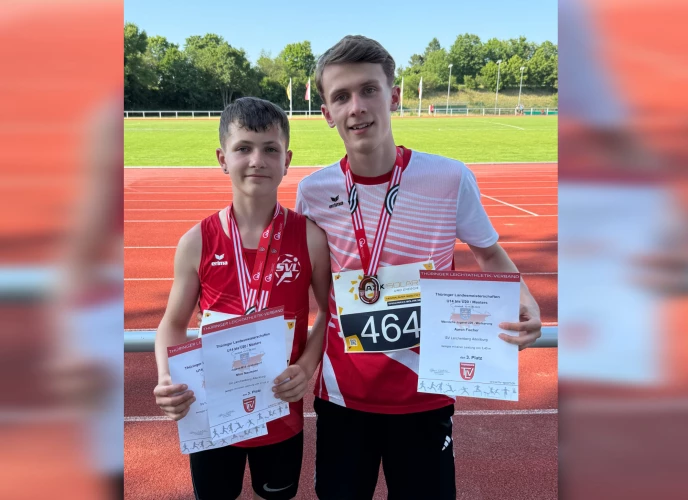 VorschauBild - Erfolgreiche Thüringer Landesmeisterschaften der Altenburger Leichtathleten