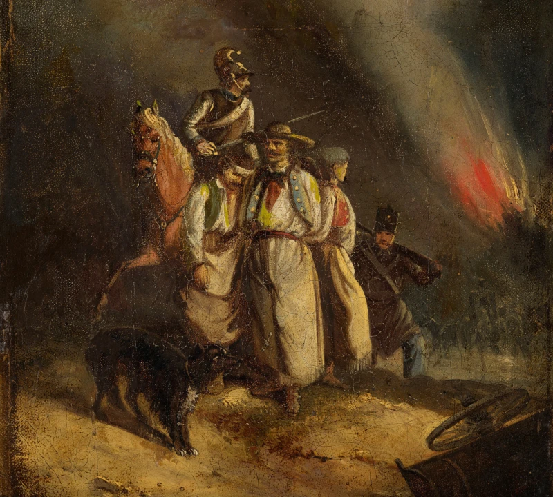 <span>Vortrag -&nbsp;</span><span>Ein Altenburger Tausendsassa: Der Kunsthändler Julius Brauer</span> | Louis Ferdinand von Rayski, Kürassier mit Gefangenen, 19. Jahrhundert, Stiftung von Julius Brauer an das Lindenau-Museum Altenburg