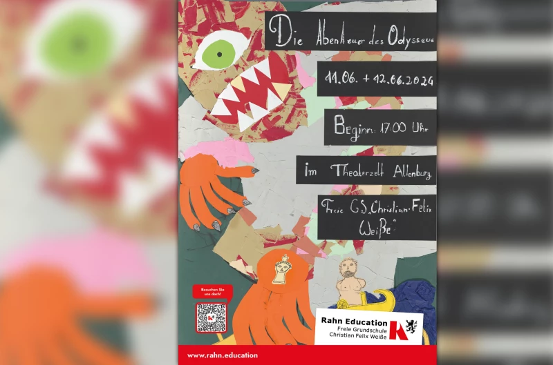 Grundschüler der Rahn Education spielen im Theaterzelt Altenburg | 