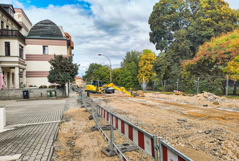Rosa-Luxemburg-Straße in Altenburg: Ausbau startet am 8. September | Baustelle Rosa-Luxemburg-Straße