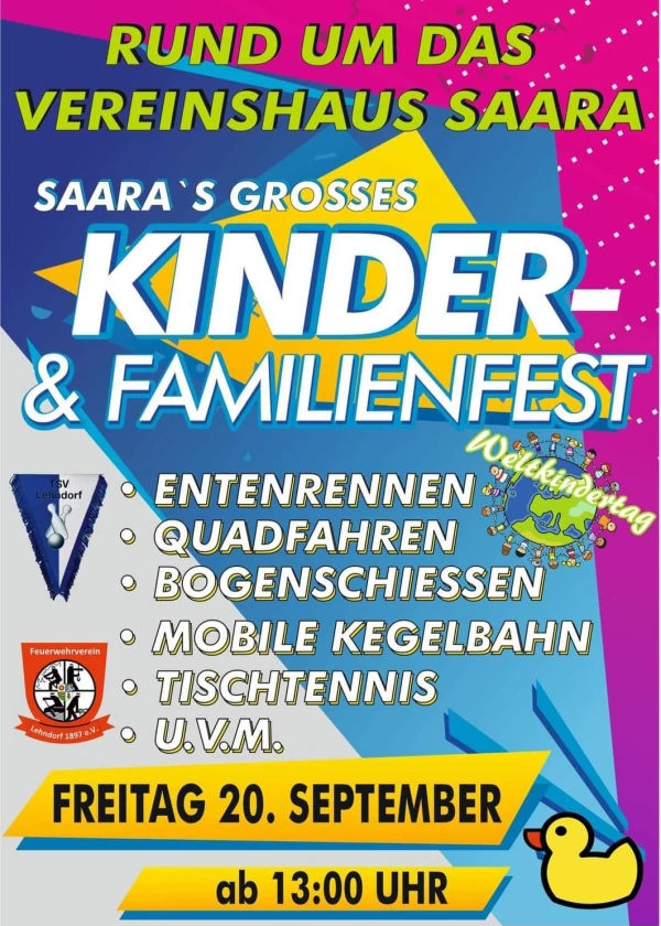 Saara's großes Kinder- und Familienfest