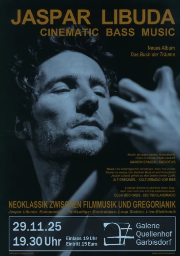 VorschauBild - Konzertankündigung: Jasper Libuda – Cinematic Bass Music