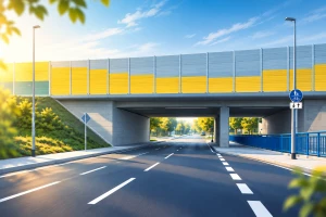 Kauerndorfer Allee unter der Bahnbrücke wieder befahrbar