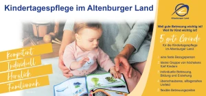 Betreuung für die Kleinsten: Kindertagespflege im Landkreis Altenburger Land
