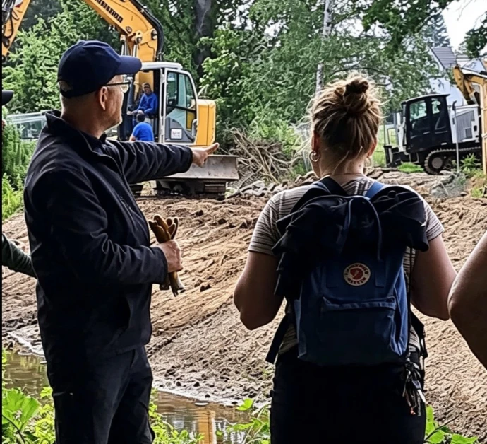 VorschauBild - Wie die Blaue Flut wieder Natur wird: Baustellenexkursion am 30. August