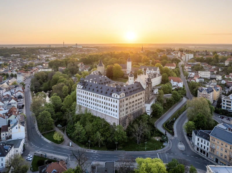 Tourismus als wachsender Wirtschaftsfaktor für das Altenburger Land | Residenzschloss Altenburg im Sonnenaufgang