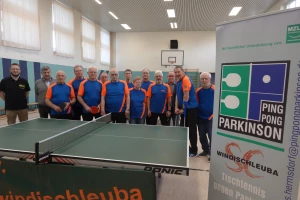 Unterstützung für die PingPongParkinson-Sportgruppe