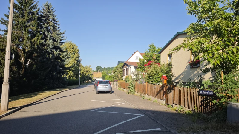 Iwan-Pawlow-Straße in Schmölln wird zur Einbahnstraße | Iwan-Pawlow-Straße in Schmölln