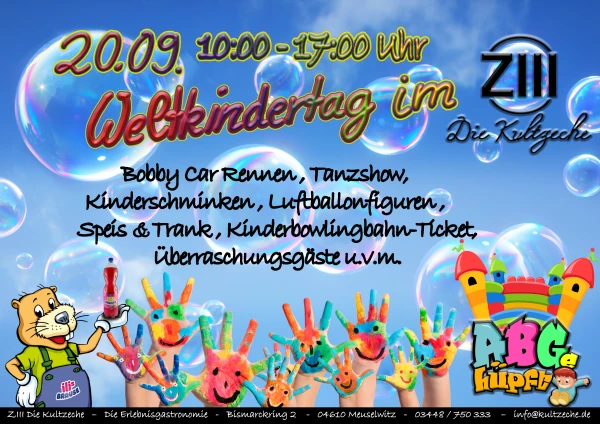 Weltkindertag im ZIII "Die Kultzeche"