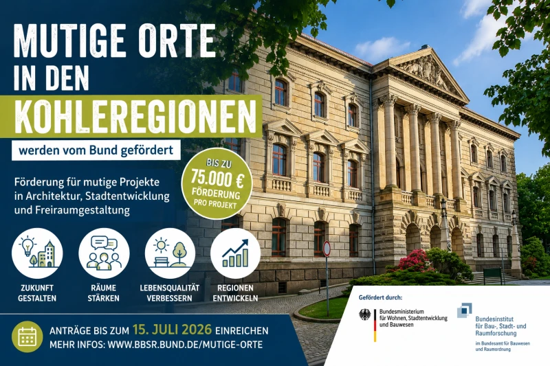 Neue Förderung für Projekte in Braunkohleregionen: „Mutige Orte“ nimmt Bewerbungen entgegen | 