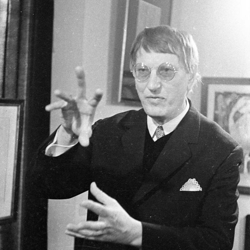 Kunst aus der DDR im Westen: Gerhard Altenbourg im deutsch‑deutschen Austausch | Gerhard Altenbourg in der Galerie Oben, Chemnitz, 1981