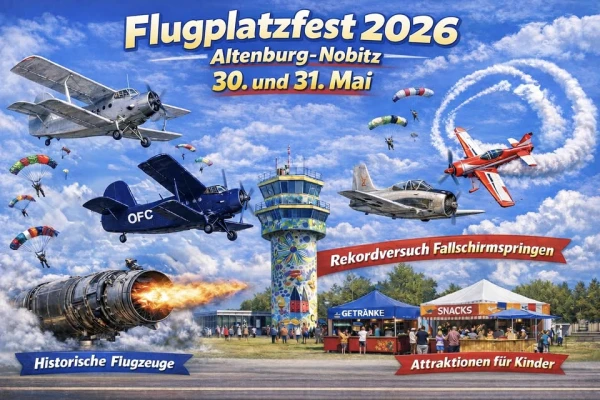 Flugplatzfest 2026 Altenburg-Nobitz