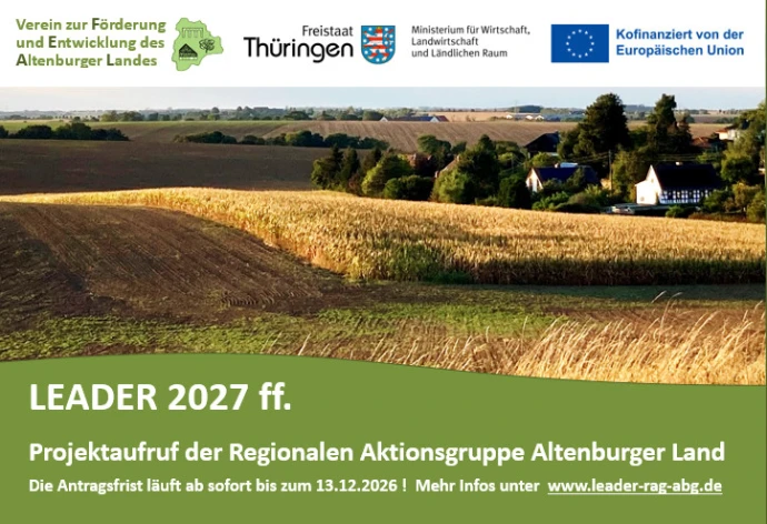 VorschauBild - LEADER-Projektaufruf gestartet: Förderanträge ab sofort möglich