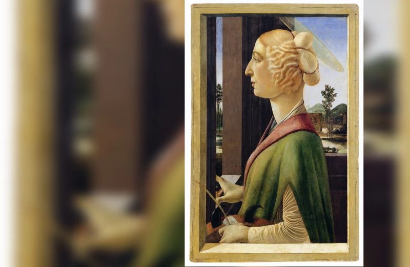 Aushängeschilder in London, Florenz, San Francisco…! | Sandro Botticelli, Bildnis einer Dame, um 1475, Lindenau-Museum Altenburg