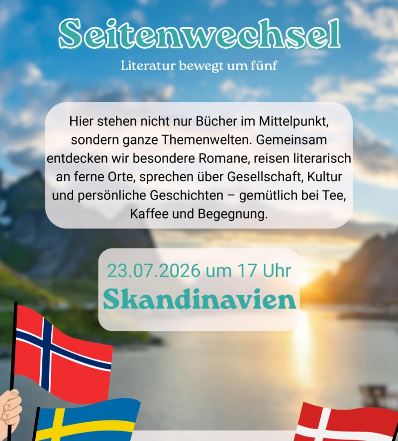 Die Themenwelt Skandinavien: Altenburger Stadtbibliothek lädt zum Seitenwechsel ein | 