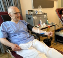 Blut spenden. Mit Herz!