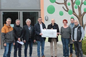 Spendenübergabe durch den Lions Club Altenburg