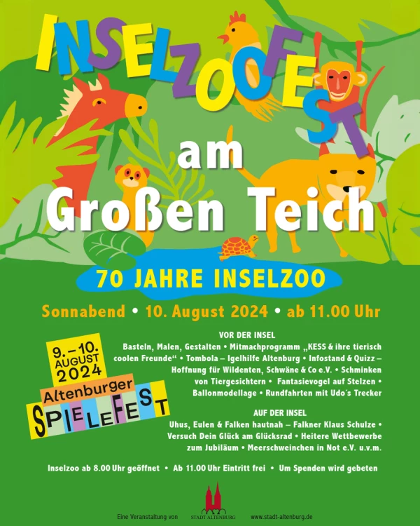 Inselzoofest am Großen Teich