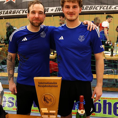 46. Intern. Neujahrsturnier SV Blau-Gelb Ehrenberg - die Sieger