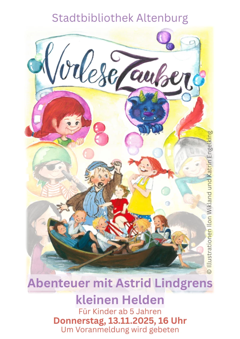 Vorlesezauber in der Stadtbibliothek Altenburg | 