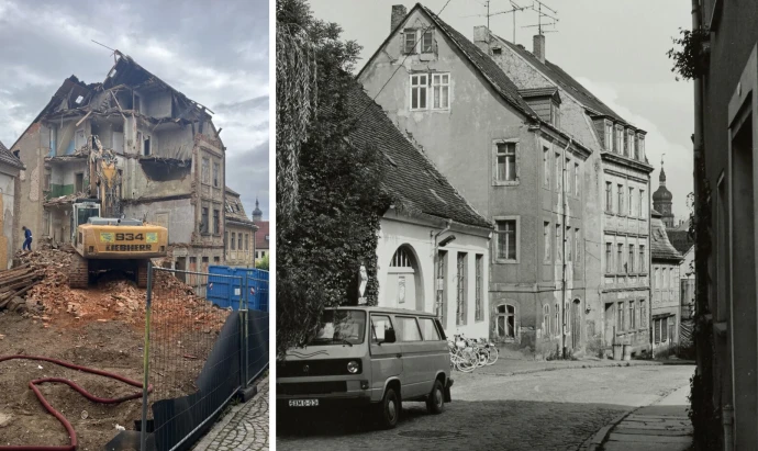 VorschauBild - Wenn man durch Altenburg seiner Wege geht, scheint Mut zur Lücke gefragt – Zu den Gebäudeabrissen in der Kesselgasse