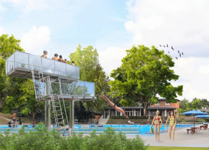 Altenburger Freibad öffnet wieder am 11. Juli 2026: Modernisierung abgeschlossen | Neue Sprunganlage