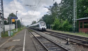 Bauarbeiten zur Erneuerung der Bahnsteig- und Gleisanlagen zwischen Regis-Breitingen und Treben-Lehma