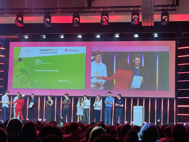 Altenburger überzeugt beim Bundesfinale von „Jugend forscht“ in Heilbronn | 