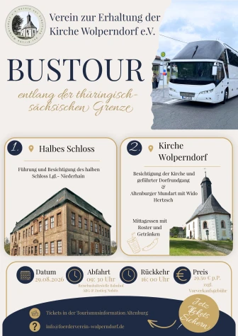 VorschauBild - BUSTOUR entlang der thüringisch-sächsischen Grenze