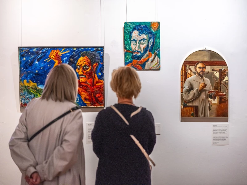 Sterne über Paris – Sergio Birga und die Moderne | Ausstellungsansicht „Sterne über Paris – Sergio Birga und die Moderne“, Lindenau-Museum Altenburg, 2025