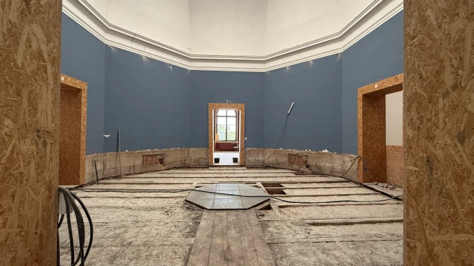 VorschauBild - Baufortschritt im Lindenau-Museum: Restaurierung im Inneren, Neubau des Stadtgeschosses kurz vor Vergabe