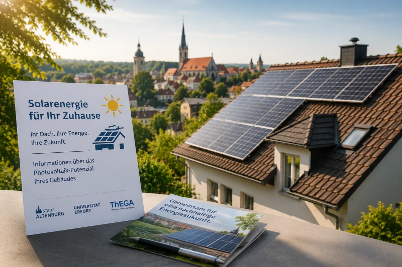 Altenburg informiert: Beratung zu Photovoltaik-Potenzialen startet mit „Solar Empowerment 2.0“ | 