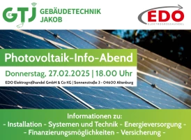 Erster PV-Info-Abend in Altenburg: Alles rund um Photovoltaikanlagen