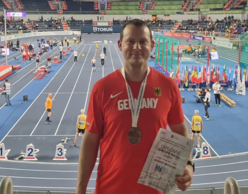 Bronze für Marcus Brieger bei Hallen‑Europameisterschaften in Toruń | 