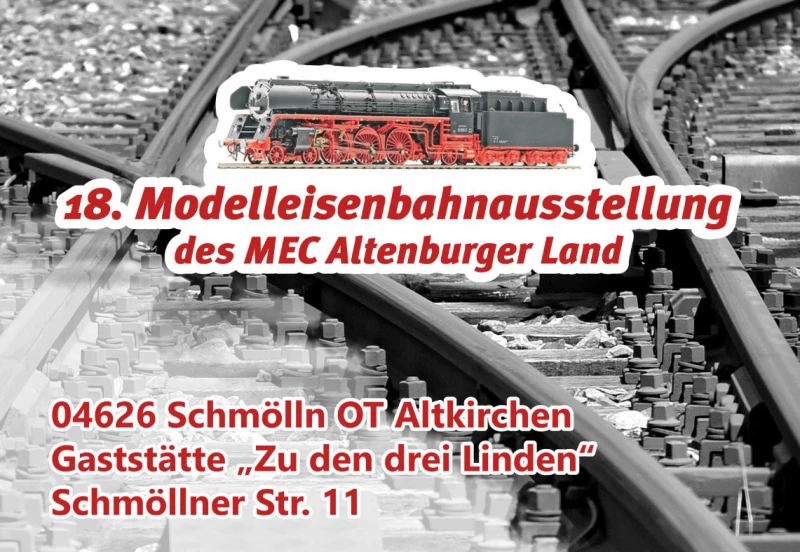 Modelleisenbahn-Ausstellung in Schmölln / Altkirchen | 