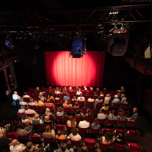 Zuschauersaal des Puppentheaters Gera
