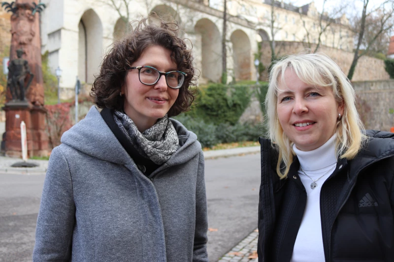 Damit Kinder sicher und gesund aufwachsen können | Antonia Kittel (links) und Susann Voigt